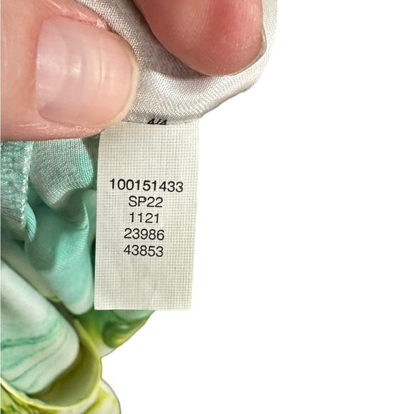 Jeannie Mai x I.N.C Button Down Short Sleeve Tie Dye Midi Dress Sz XS - Picture 14 of 14